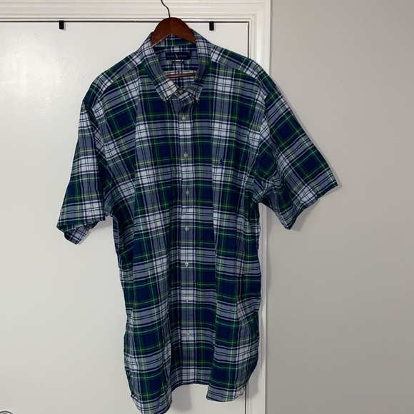 Ralph Lauren Other - Ralph Lauren navy green plaid shirt